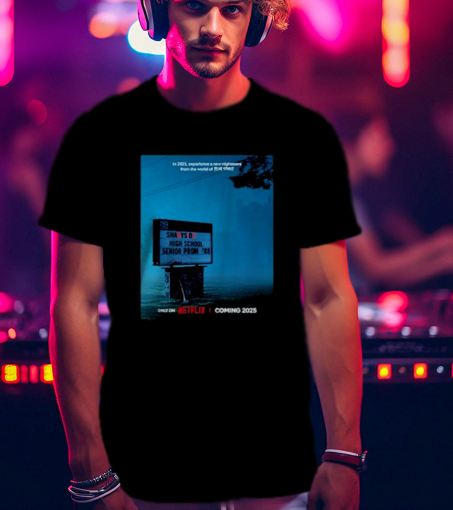 Shadyside High School Senior Prom '88 Netflix Fear Street Coming 2025 T-Shirt