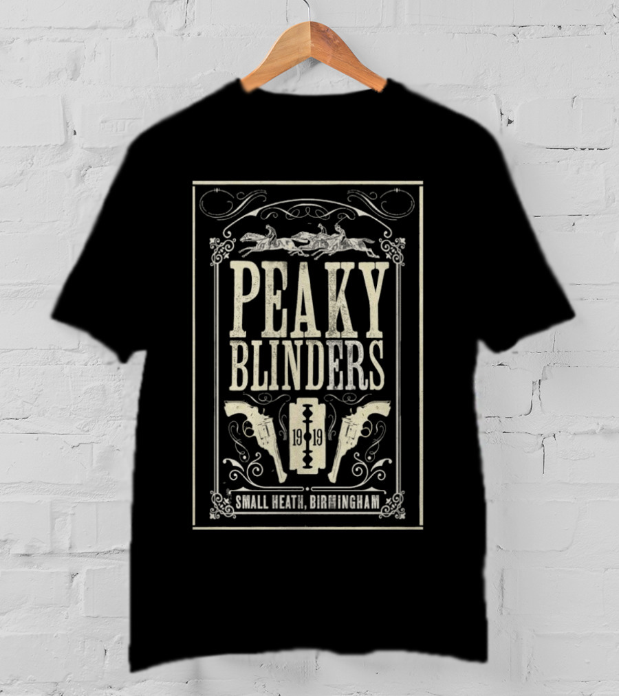 Peaky Blinders 1919 Small Heath Birmingham T-Shirt