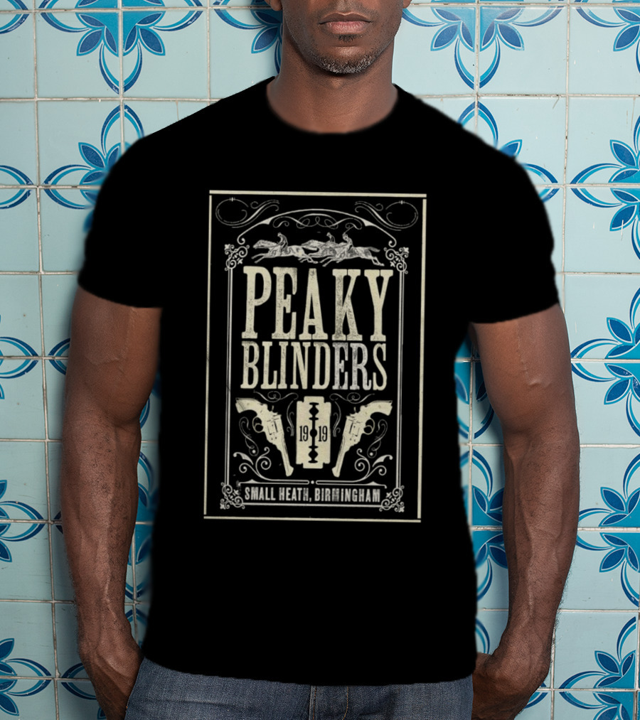 Peaky Blinders 1919 Small Heath Birmingham T-Shirt