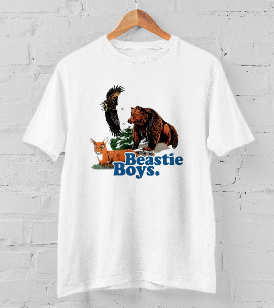 Beastie Boys Animal Bear Eagle Deer T-Shirt