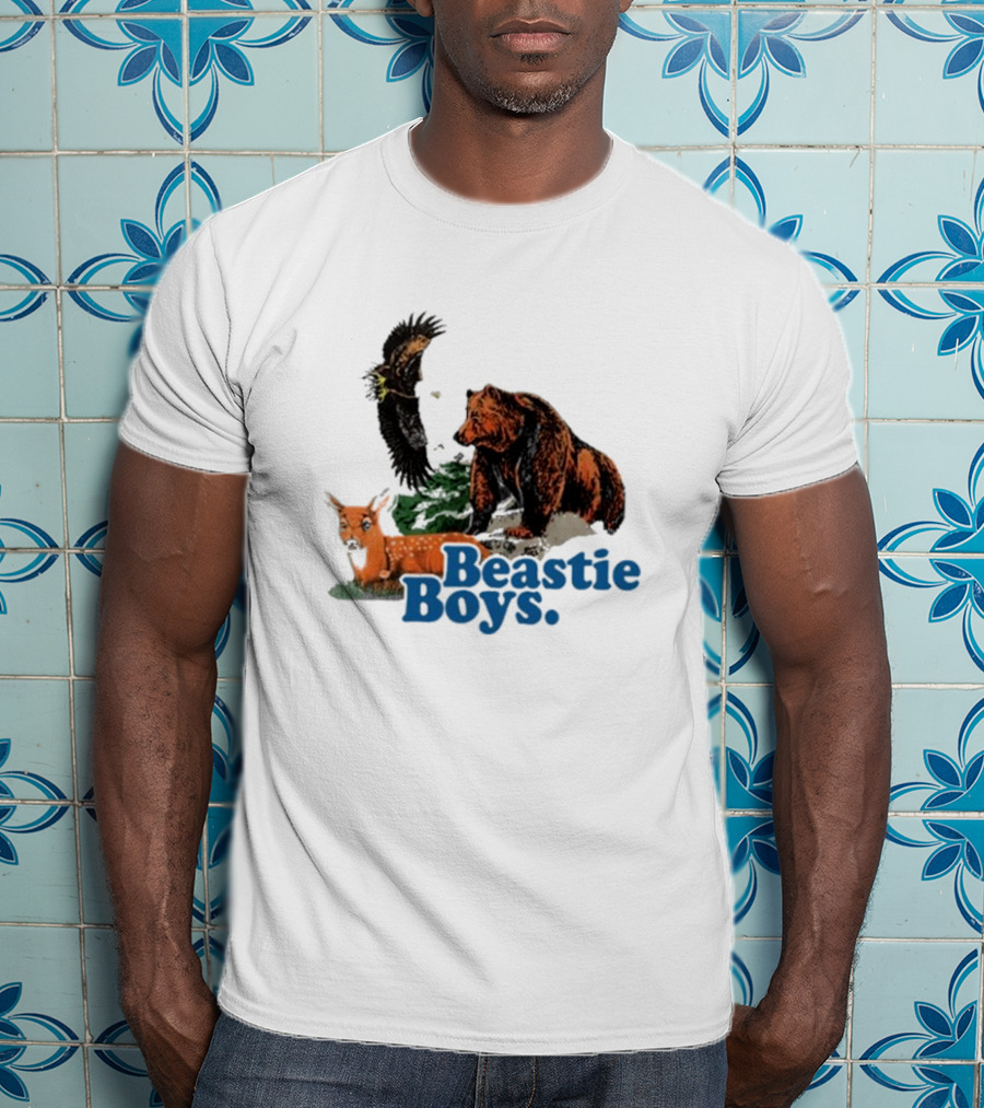 Beastie Boys Animal Bear Eagle Deer T-Shirt