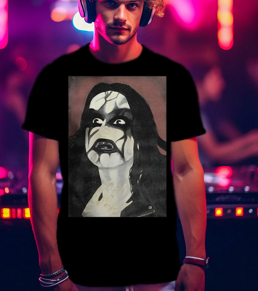 Vi Sonus Veris Nigrae Malitiaes Abruptum It Painting Black Metal Corpse Paint T-Shirt