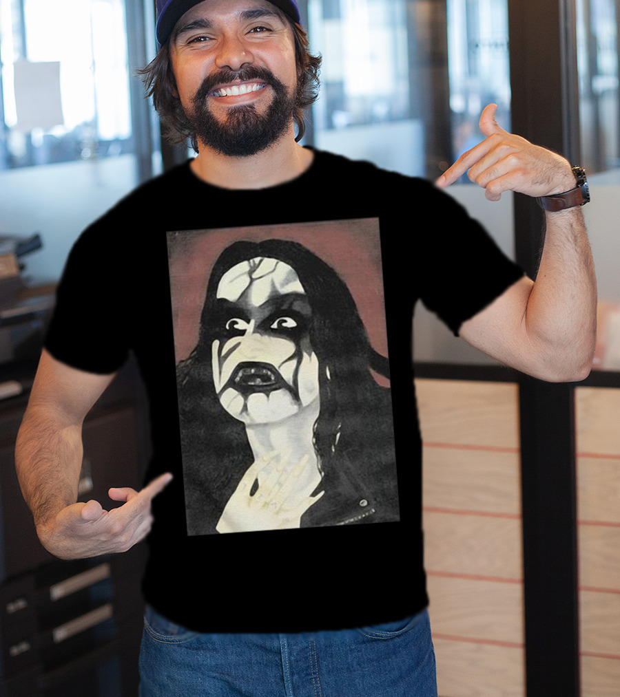 Vi Sonus Veris Nigrae Malitiaes Abruptum It Painting Black Metal Corpse Paint T-Shirt