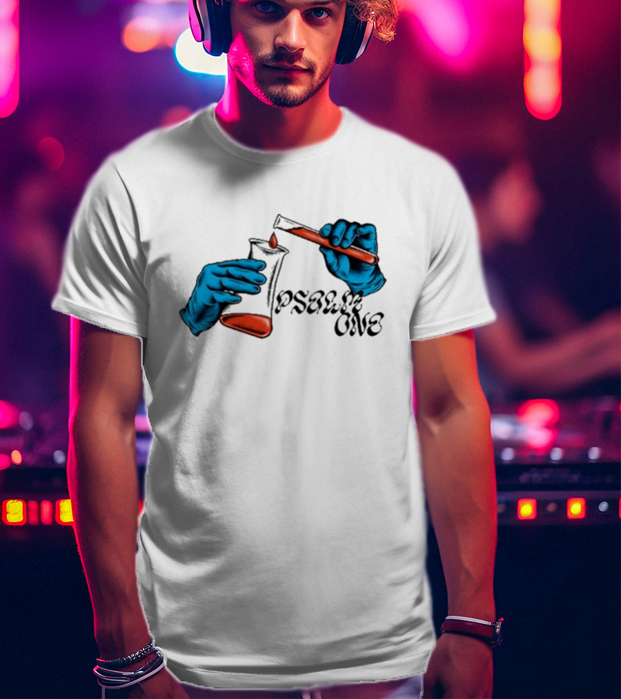 Psalm One Science Of Psalm Beaker And Test Tube T-Shirt