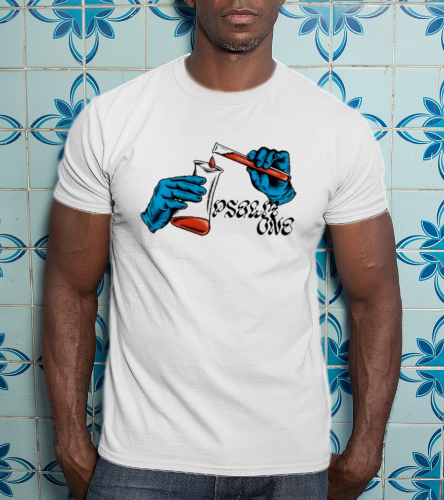 Psalm One Science Of Psalm Beaker And Test Tube T-Shirt