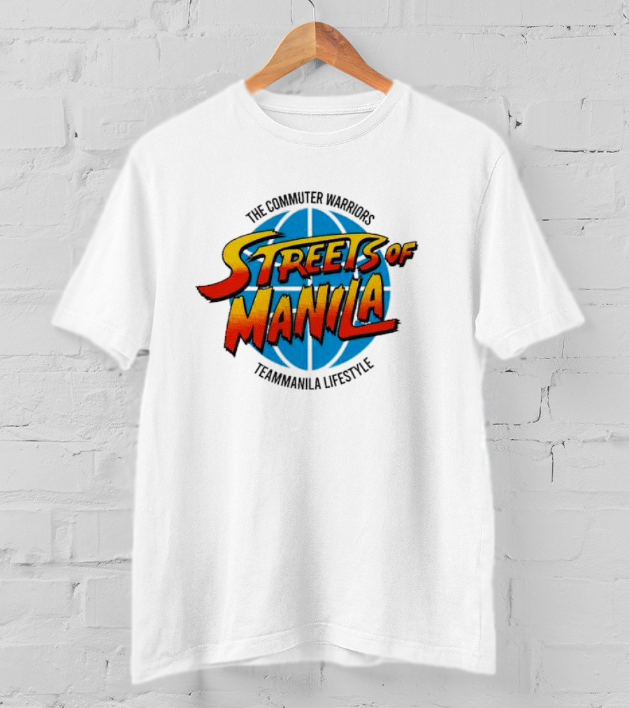 The Commuter Warriors Streets Of Manila TeamManila Lifestyle T-Shirt