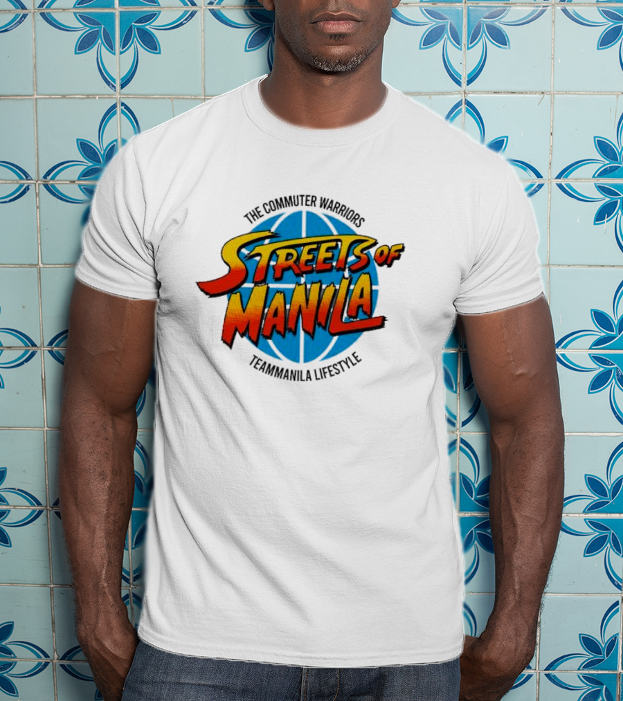 The Commuter Warriors Streets Of Manila TeamManila Lifestyle T-Shirt