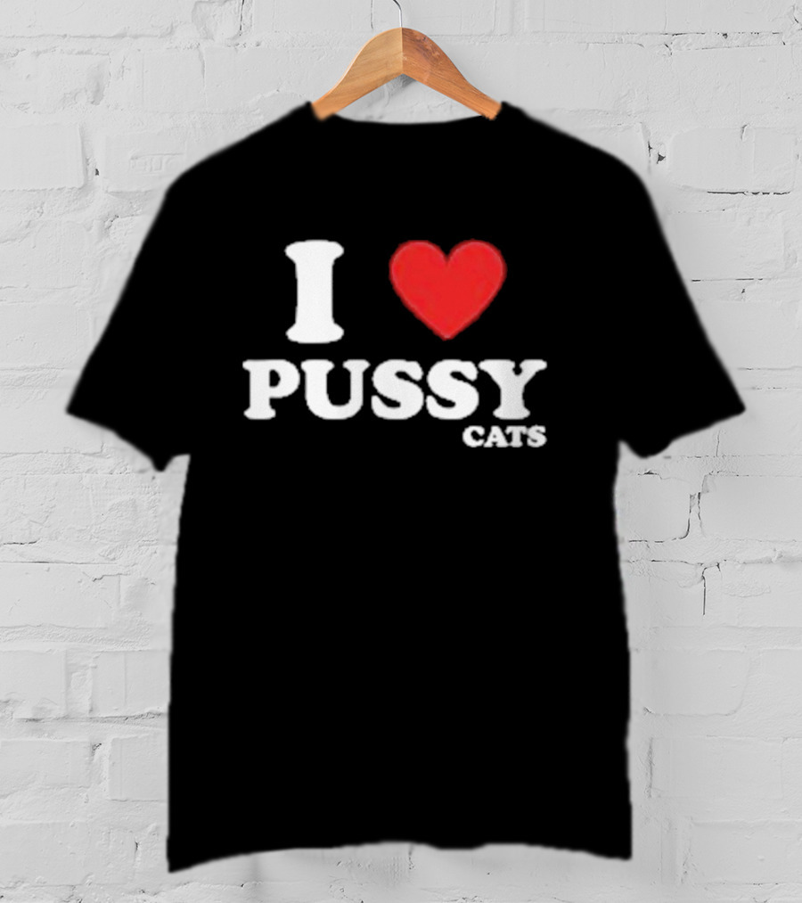 I Heart Pussy Cats T-Shirt