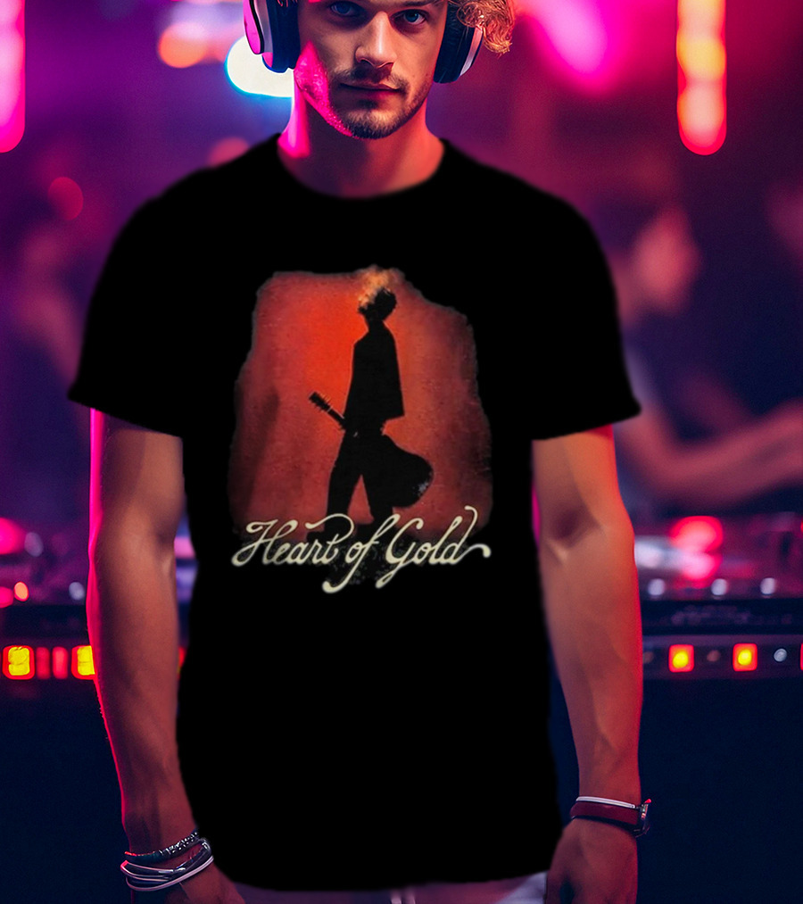 Shawn Mendes Heart Of Gold Guitar T-Shirt