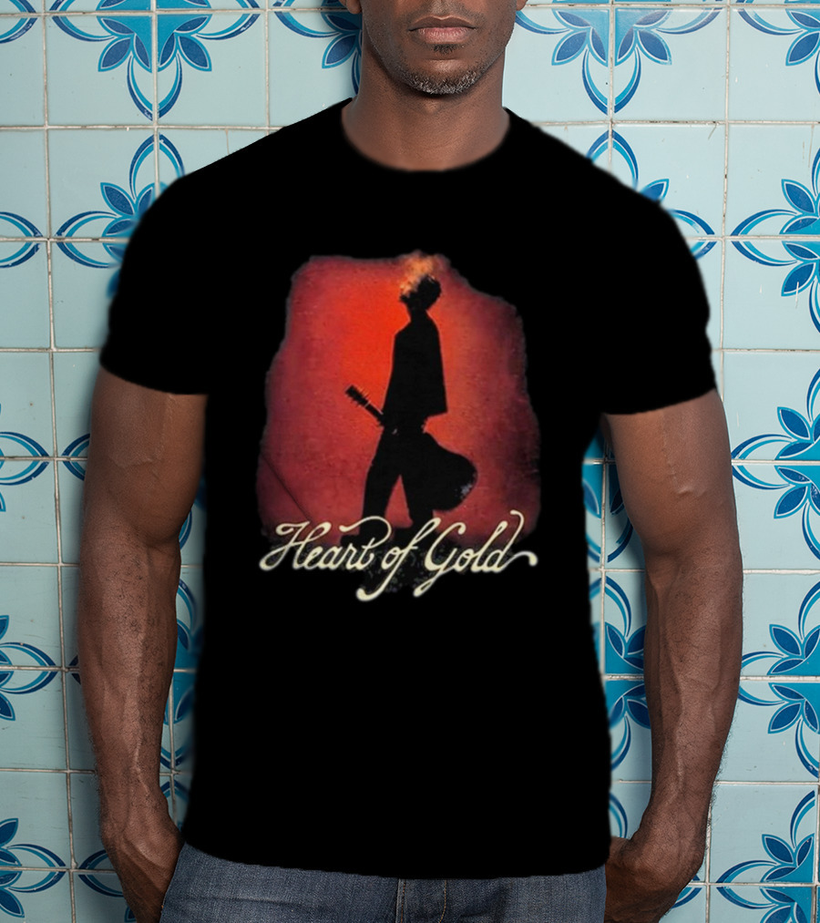 Shawn Mendes Heart Of Gold Guitar T-Shirt
