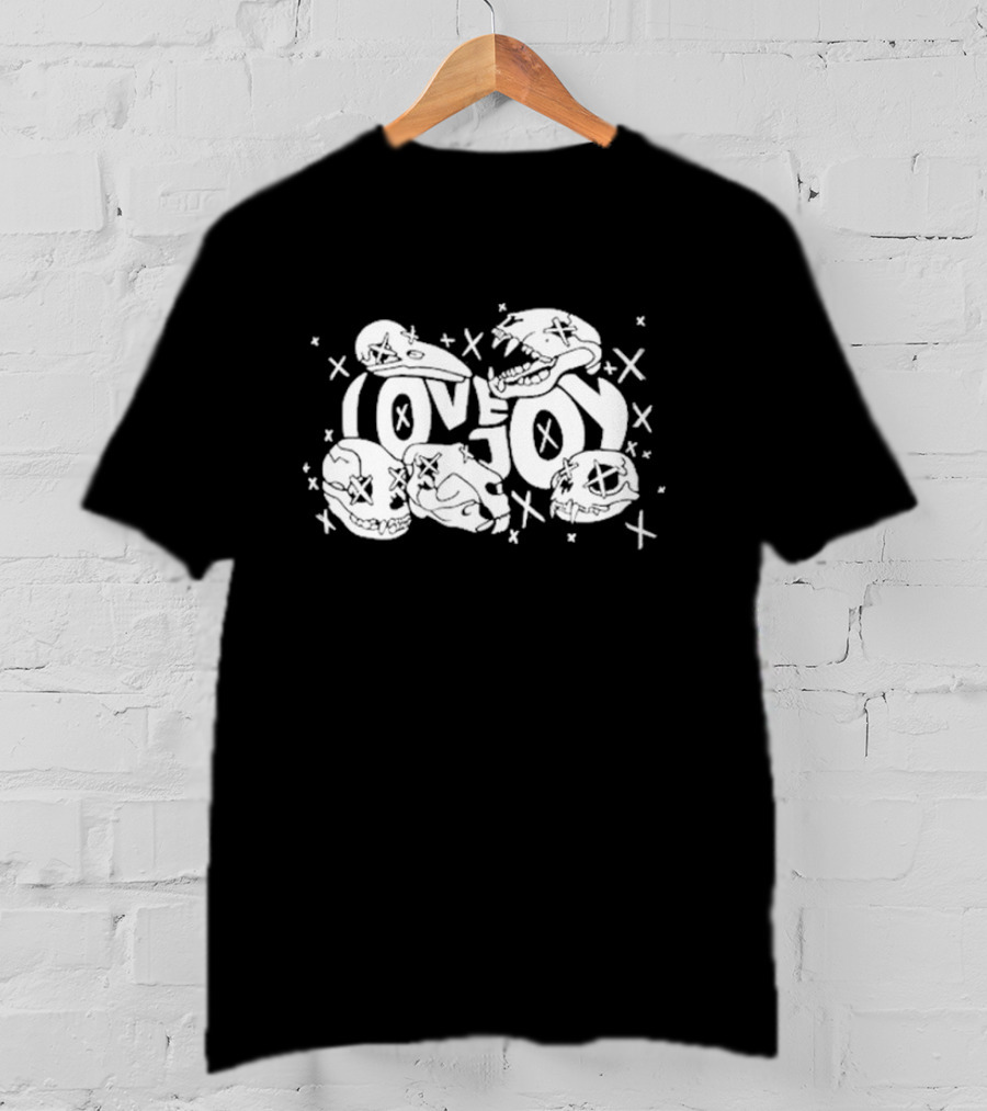 Lovejoy X X Skull Art With Crossed Out Eyes T-Shirt