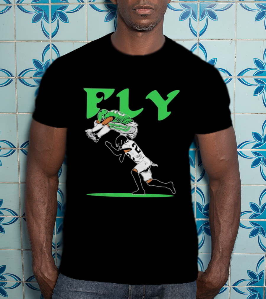 Fly Saquon Barkley Philadelphia Eagles Philadelphia T-Shirt