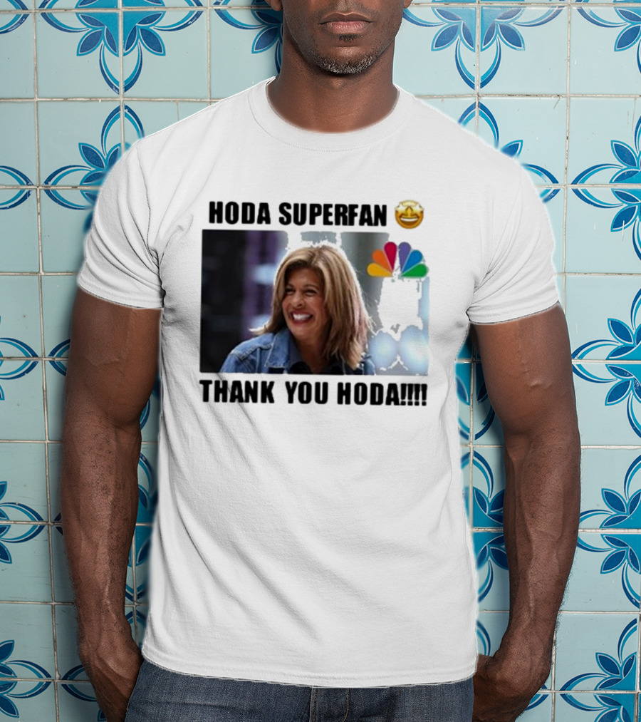 Hoda Superfan Thank You Hoda NBC Smiley Face T-Shirt