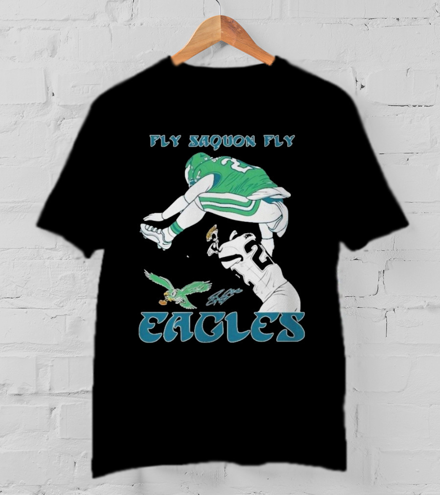 Fly Saquon Fly Eagles Philadelphia T-Shirt