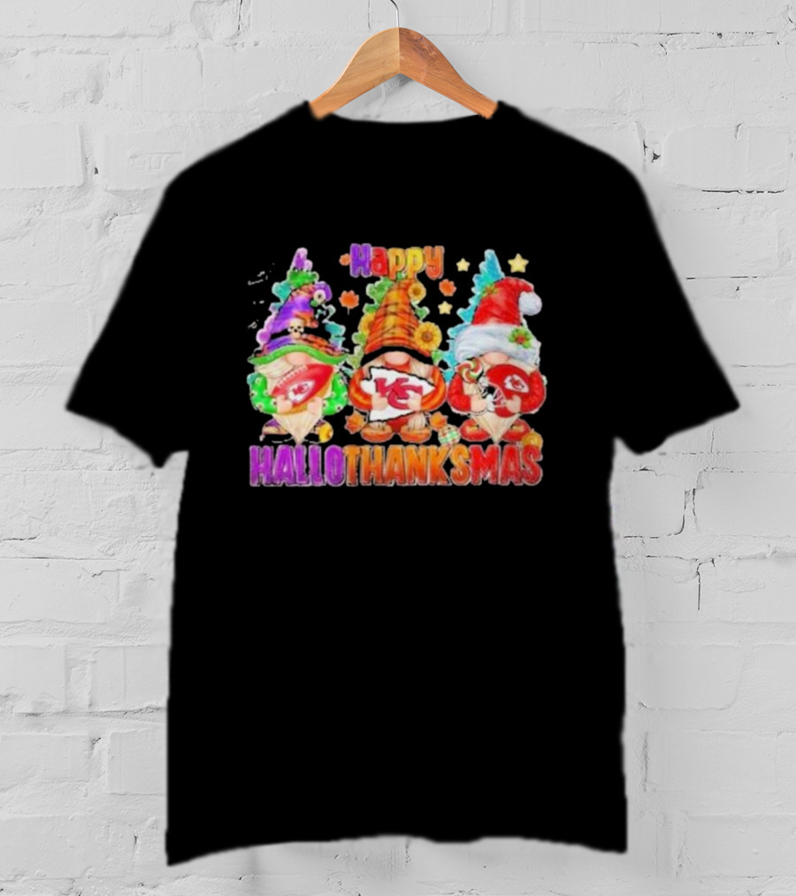 Get Ready For Happy HalloThanksMas With This Kansas City Chiefs T-Shirt