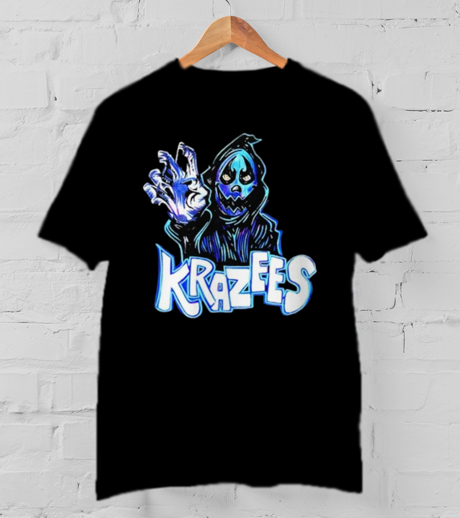 Krazees Grim Reaper Stare Krazees HOK Sent Here To Take You T-Shirt
