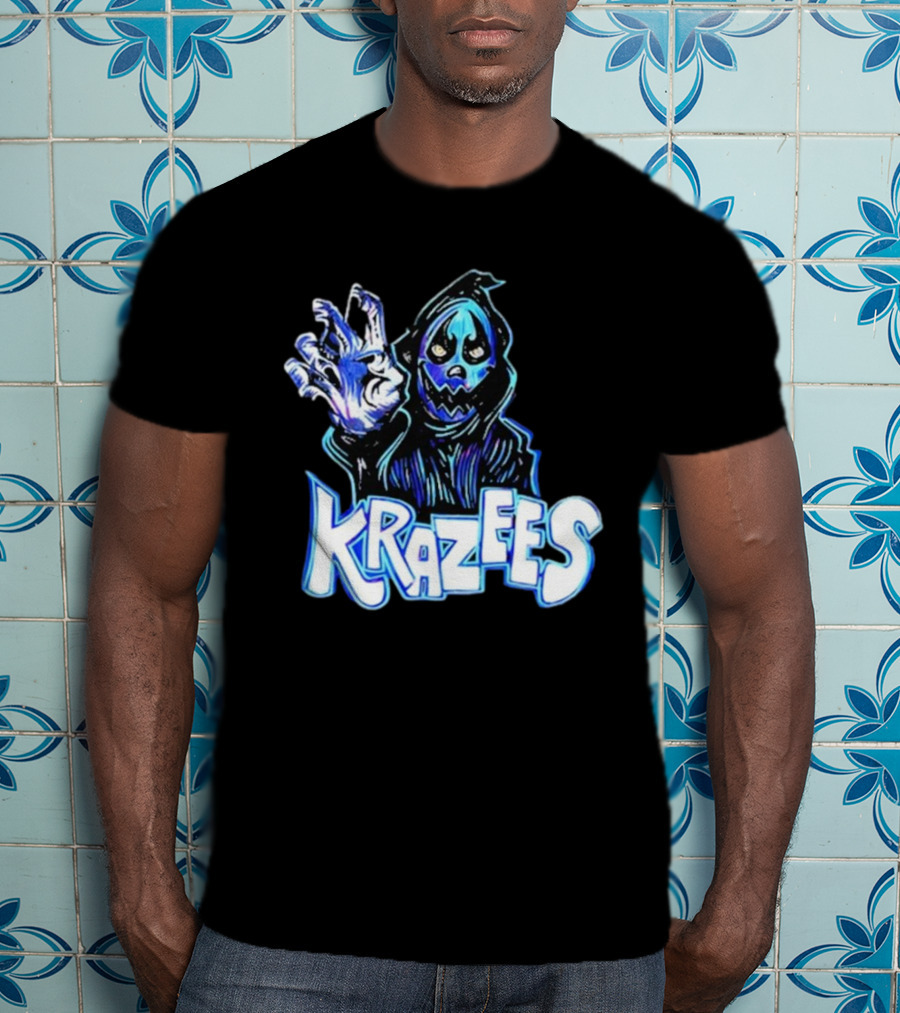Krazees Grim Reaper Stare Krazees HOK Sent Here To Take You T-Shirt