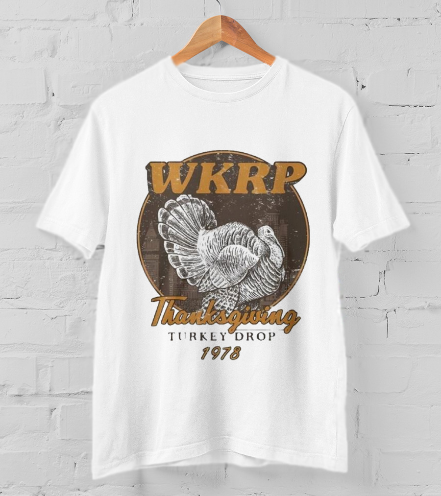 WKRP Thanksgiving Turkey Drop 1978 T-Shirt