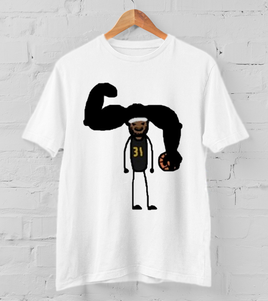 Paint The Fro Basketball Player Number 31 Basketball T-Shirt