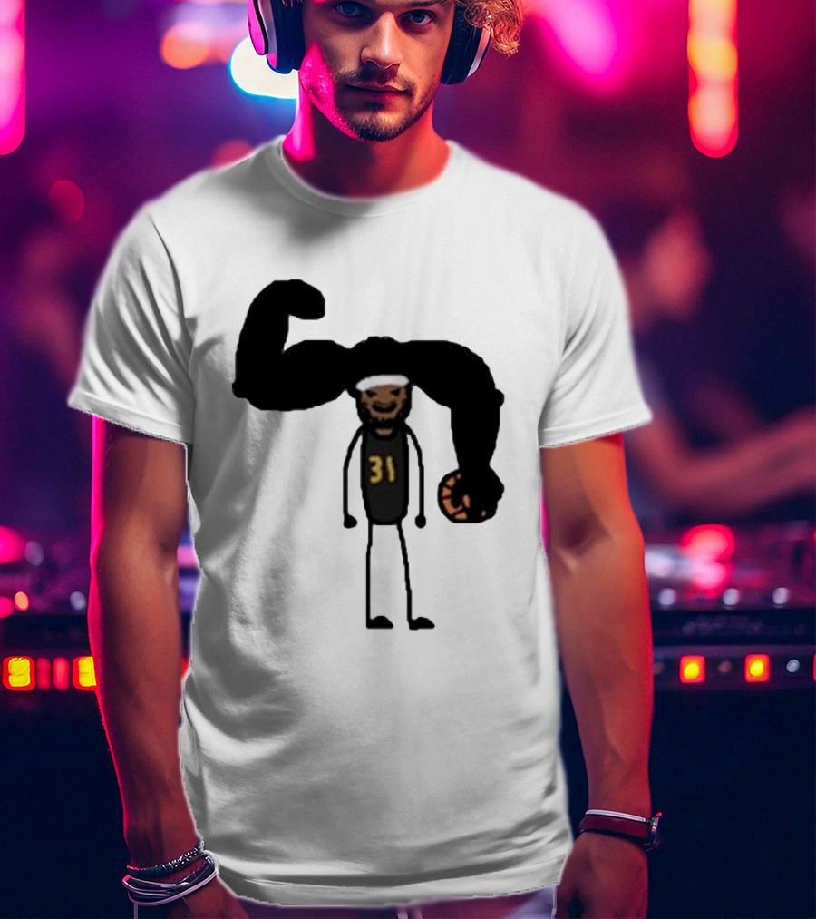 Paint The Fro Basketball Player Number 31 Basketball T-Shirt