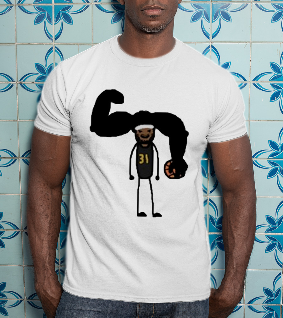 Paint The Fro Basketball Player Number 31 Basketball T-Shirt