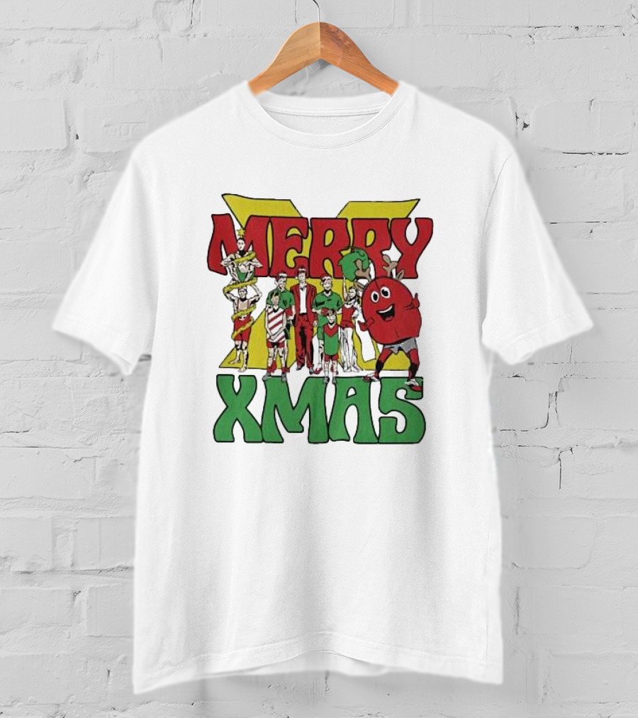 Merry Xmas X-Footy Christmas T-Shirt