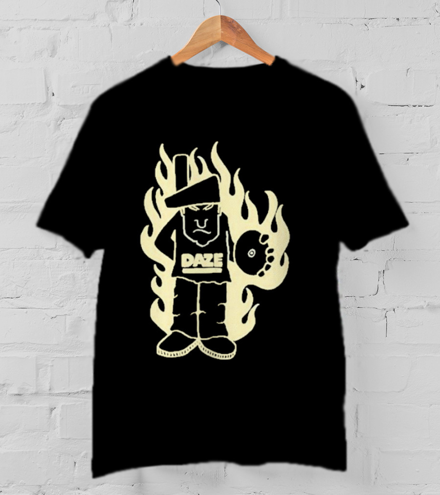 Daze Flame Vinyl Haywire For Better Or For Worse T-Shirt
