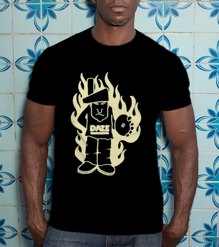 Daze Flame Vinyl Haywire For Better Or For Worse T-Shirt