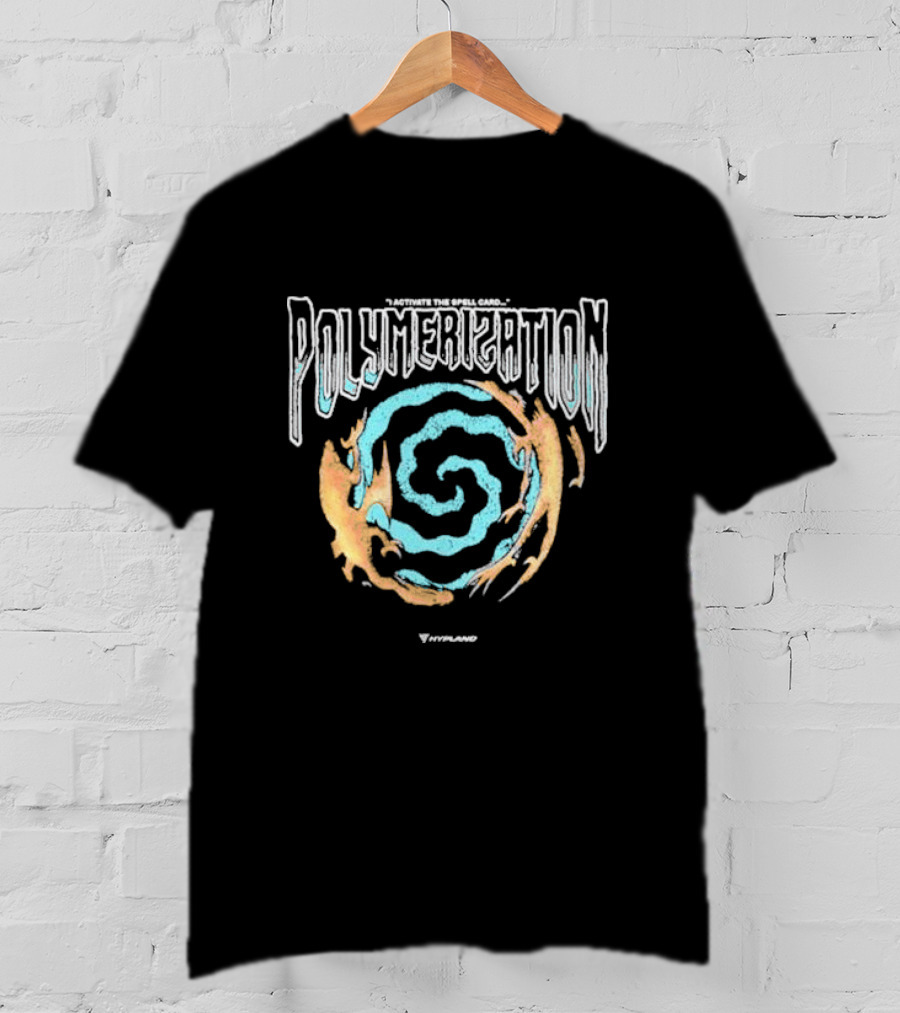 Activate The Spell Card Polymerization Spiral Design Nyland T-Shirt