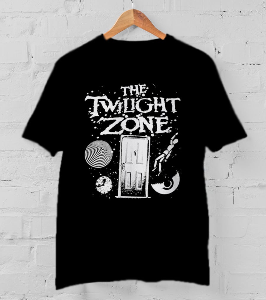 The Twilight Zone Doorway And Cosmic Elements T-Shirt