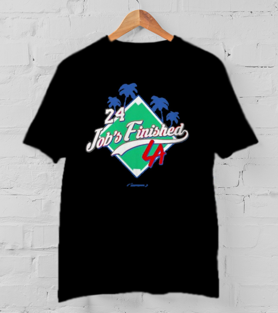 24 Job's Finished LA Palms Green Diamond T-Shirt