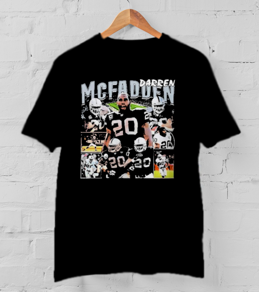 Darren McFadden Raider McFadden 20 Football Highlights T-Shirt