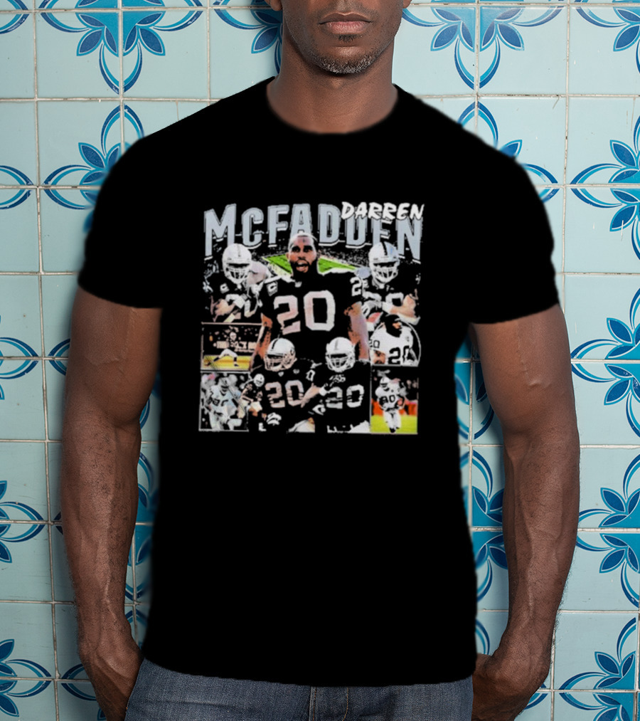 Darren McFadden Raider McFadden 20 Football Highlights T-Shirt
