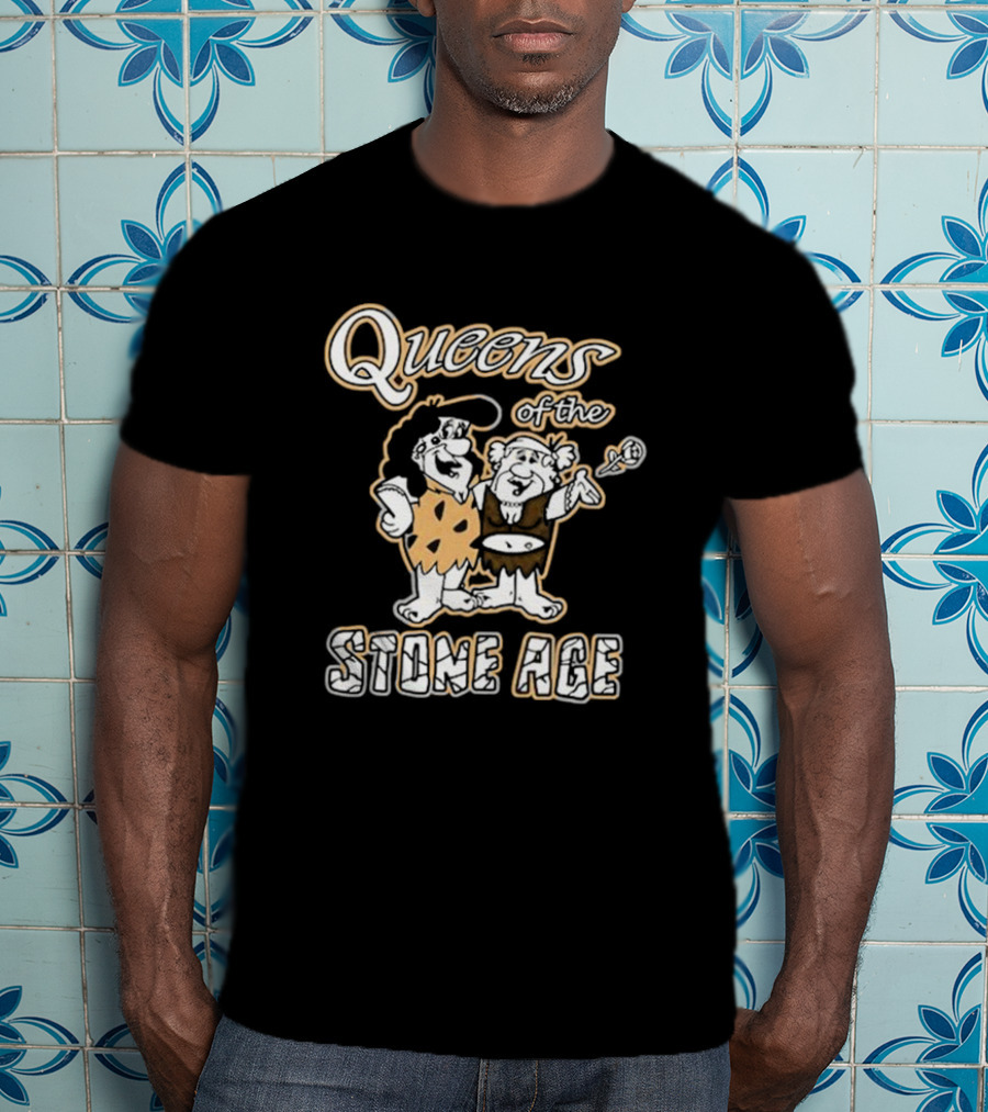 Queens Of The Stone Age Flintstones T-Shirt