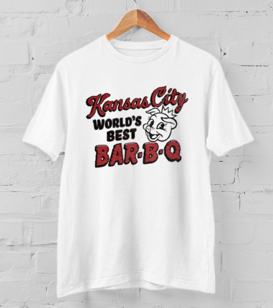 Kansas City World's Best Bar-B-Q Pig T-Shirt