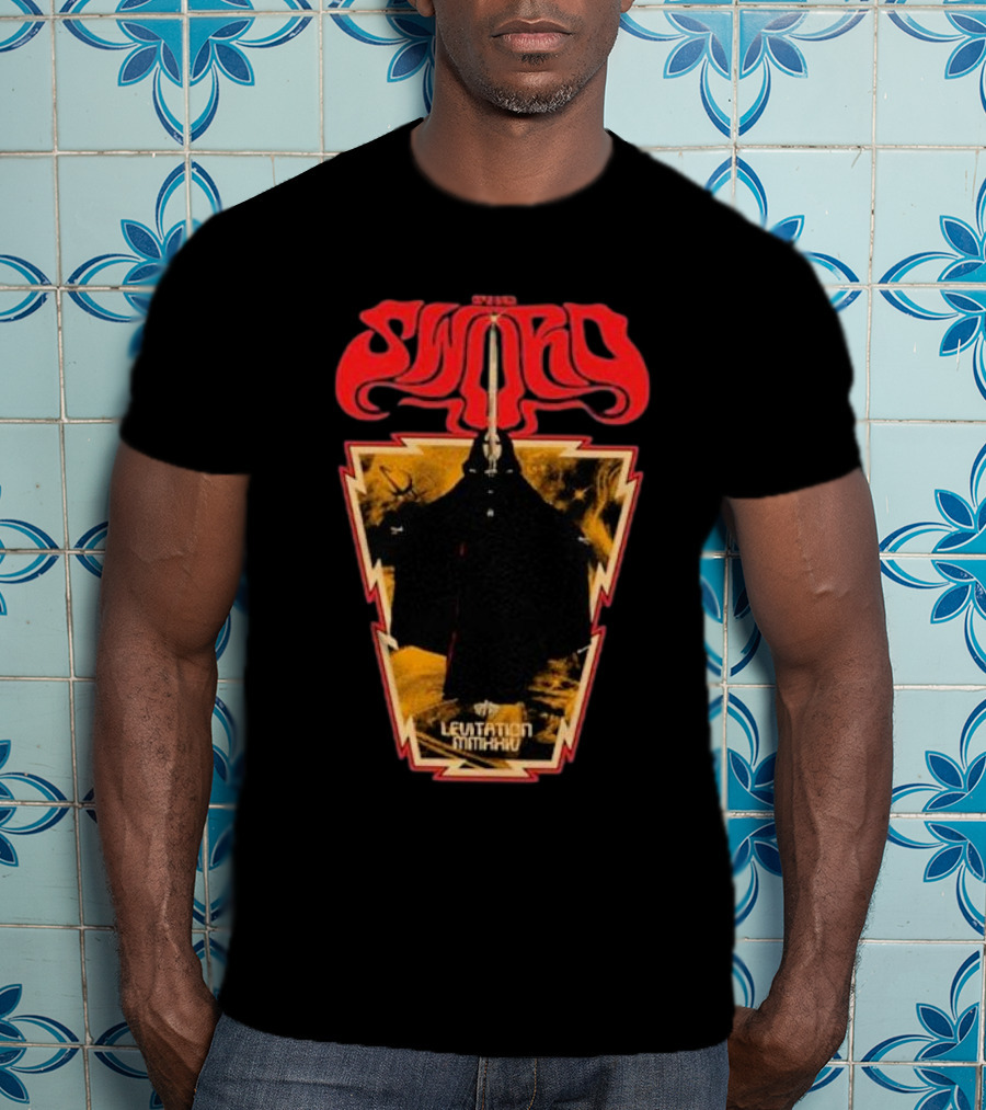 The Sword Levitating VVitch Psychedelic Occult Art Classic T-Shirt