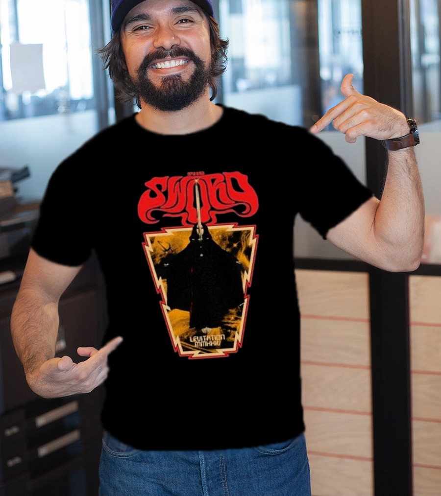 The Sword Levitating VVitch Psychedelic Occult Art Classic T-Shirt