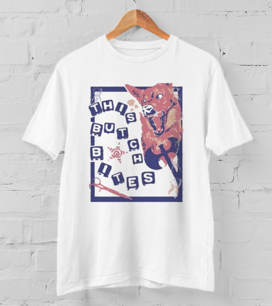 This Butch Bites Wolf Scissors T-Shirt