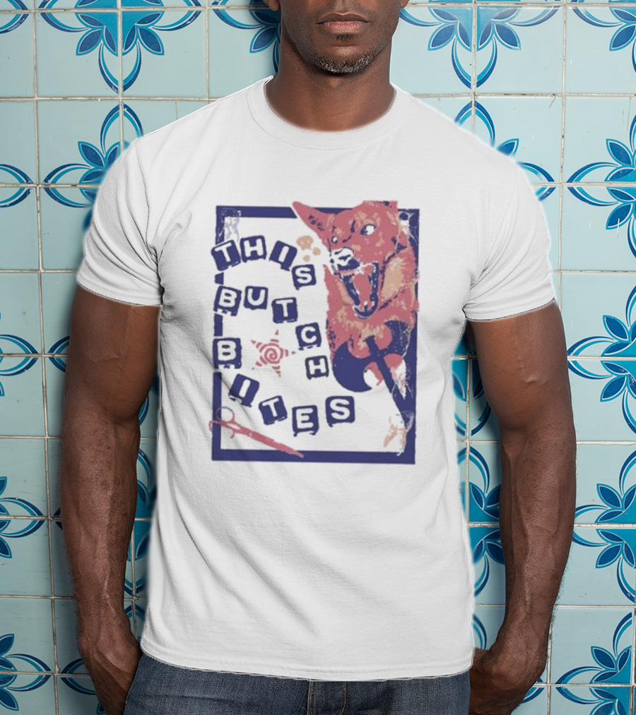 This Butch Bites Wolf Scissors T-Shirt