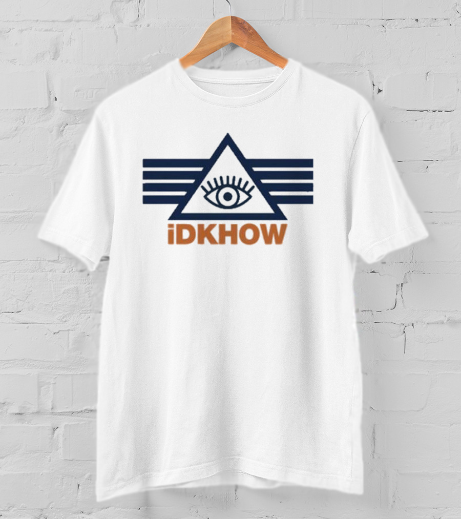 IDKHOW Triangle Eye Stripes T-Shirt