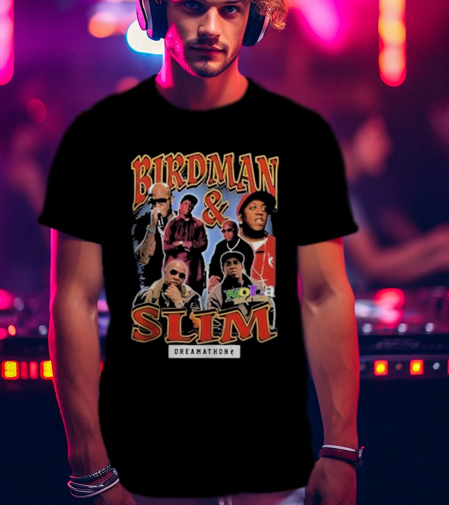 Birdman And Slim Nola Dreamathon T-Shirt