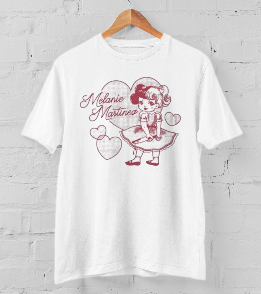 Melanie Martinez Live Loud Fun And Games Heart T-Shirt