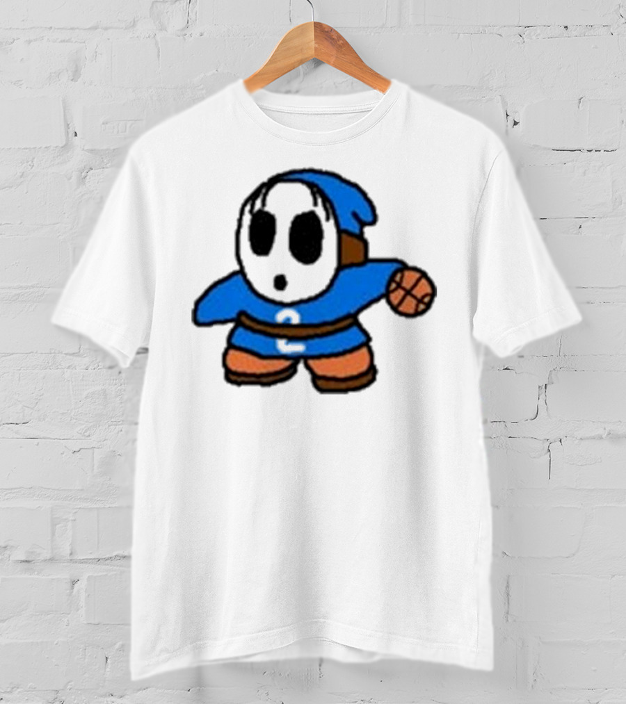 Shy Gilgeous Alexander Basketball Shy Guy Blue 2 T-Shirt