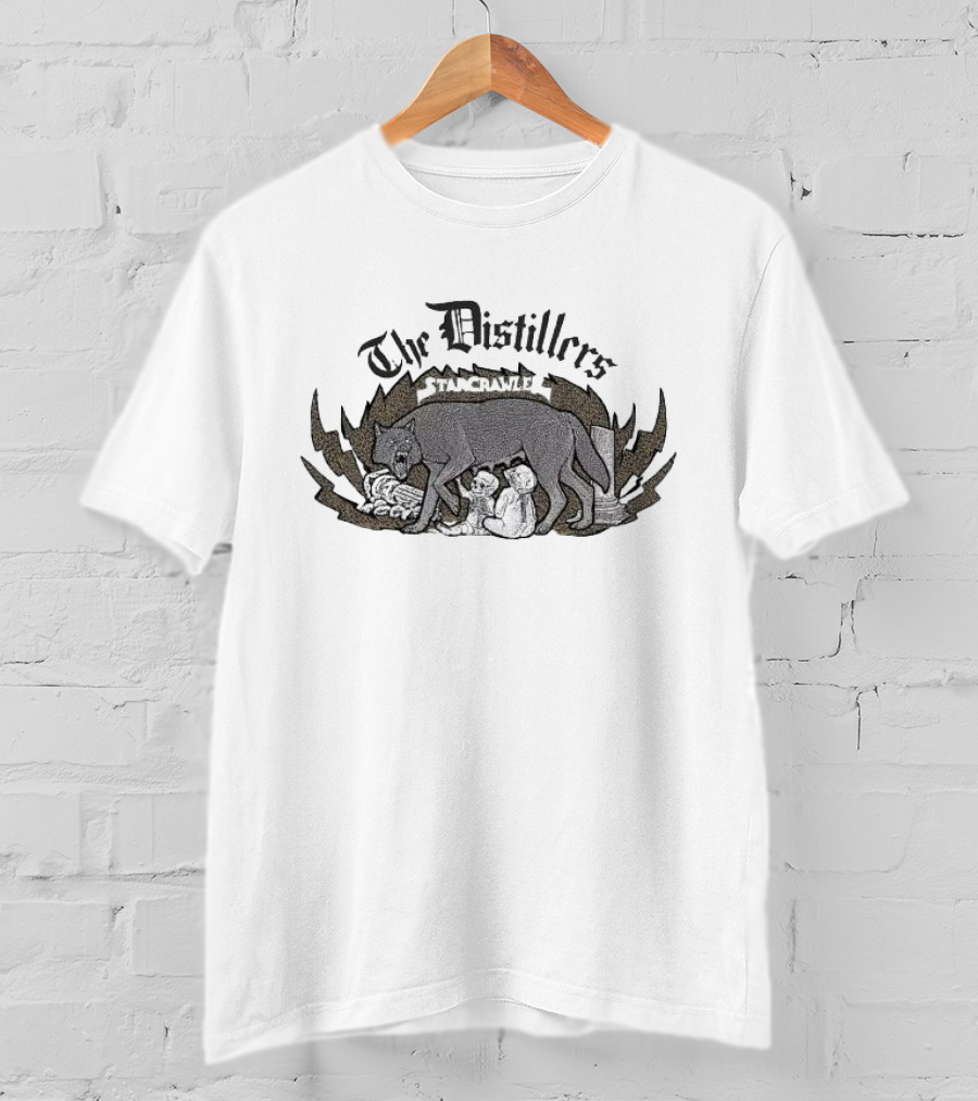 The Distillers Starcrawler Wolf And Child T-Shirt