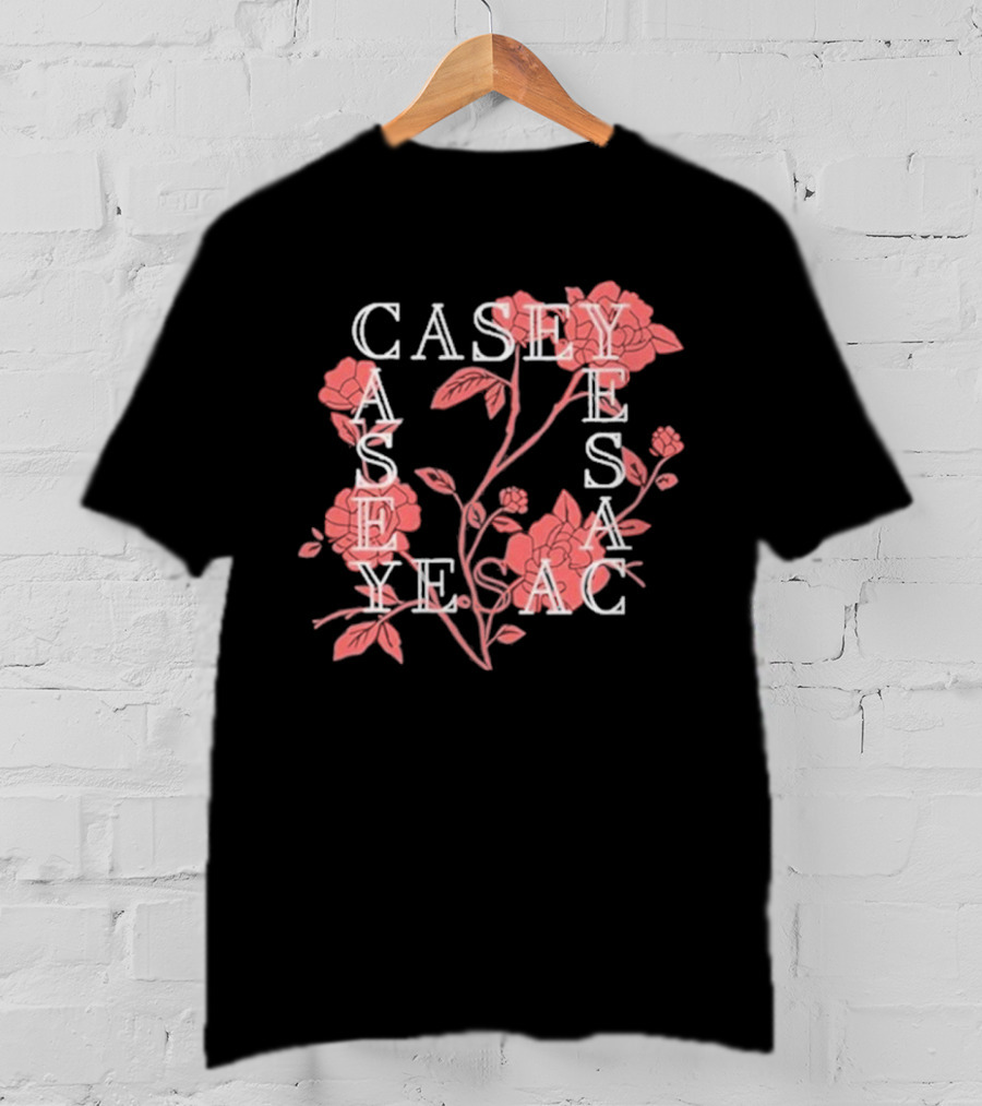 Casey The Band Where I Go When I Am Sleeping Floral Roses T-Shirt