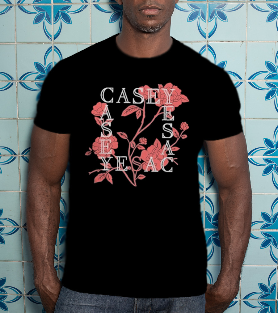 Casey The Band Where I Go When I Am Sleeping Floral Roses T-Shirt