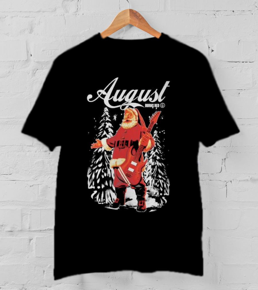 August Burns Red Santa Claus Guitar T-Shirt