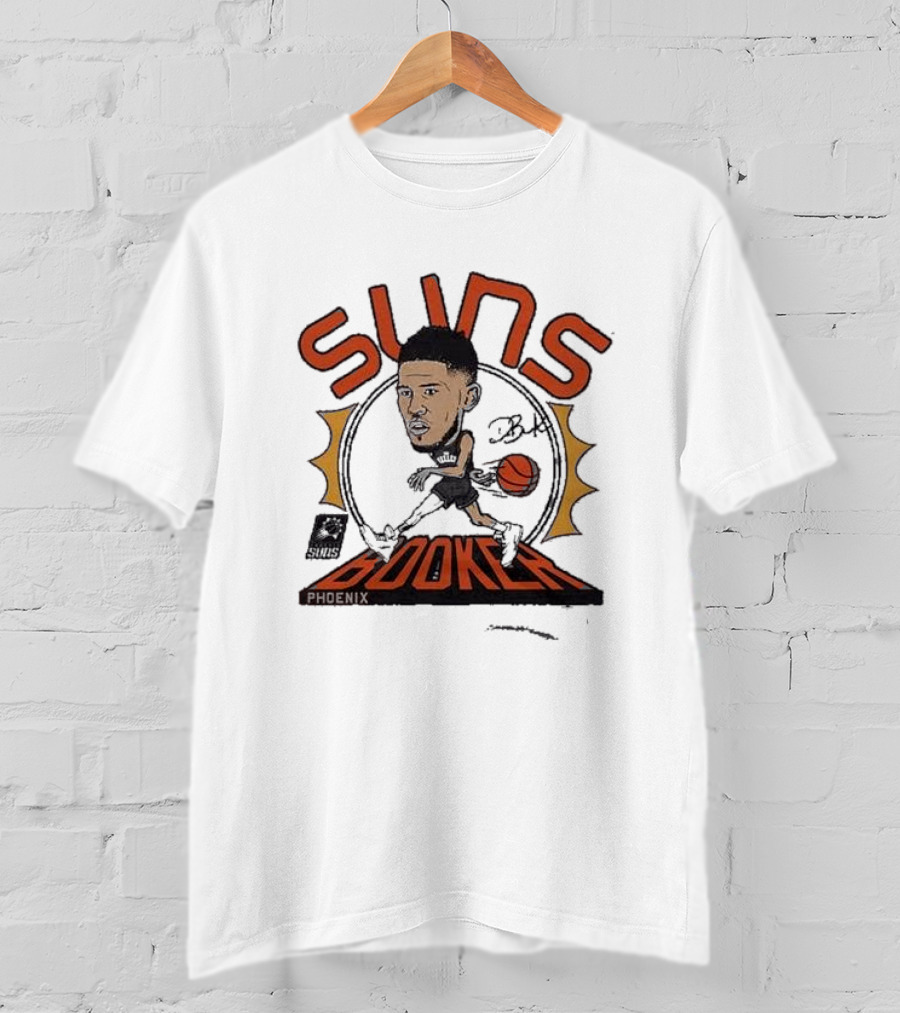 Suns Devin Booker Phoenix Signature Suns Booker Phoenix T-Shirt