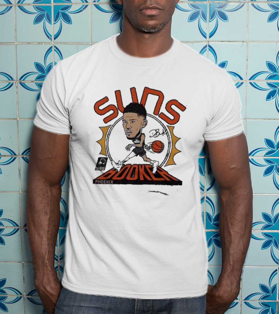Suns Devin Booker Phoenix Signature Suns Booker Phoenix T-Shirt