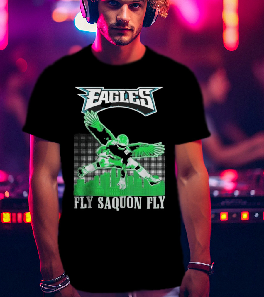 Eagles Fly Saquon Fly T-Shirt